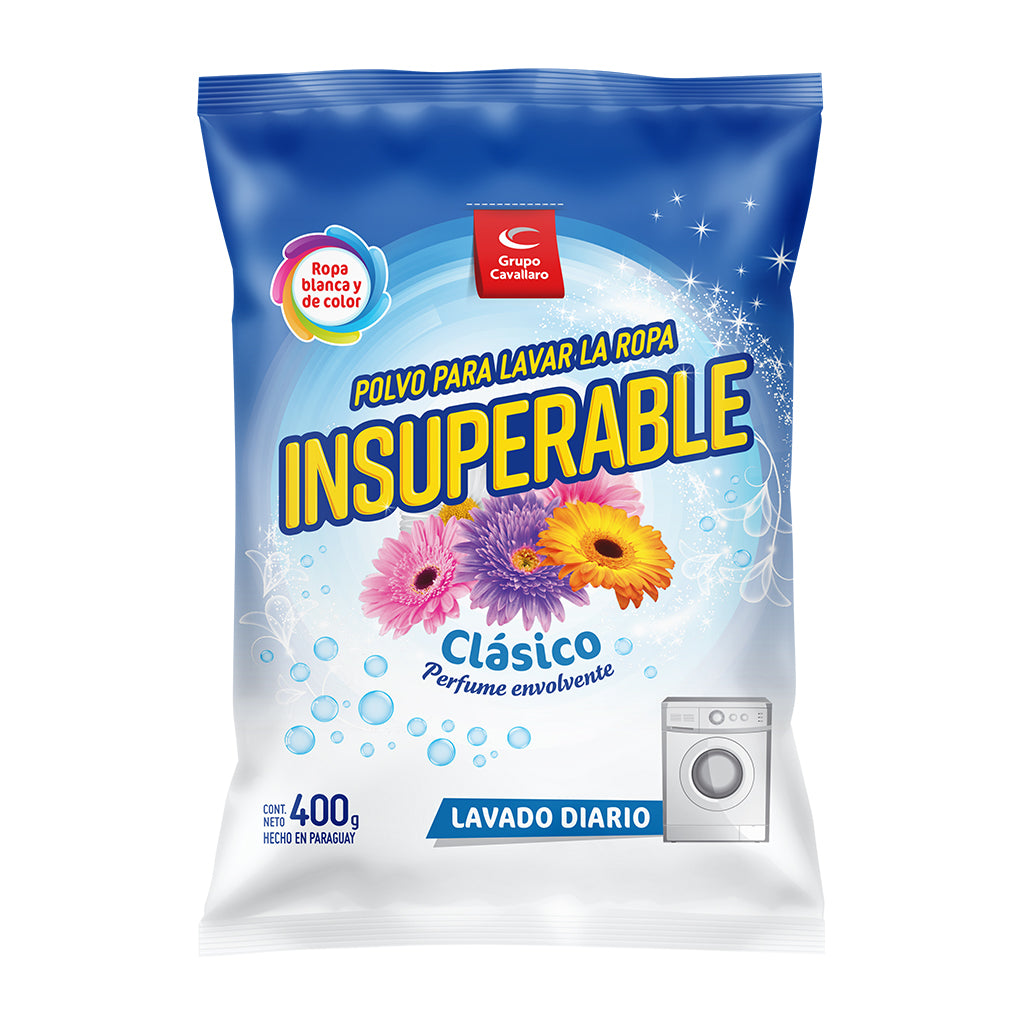 POLVO PARA LAVAR LA ROPA INSUPERABLE