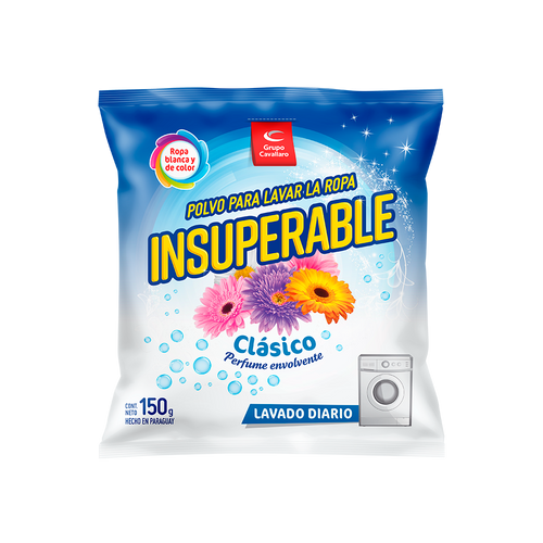POLVO PARA LAVAR LA ROPA INSUPERABLE