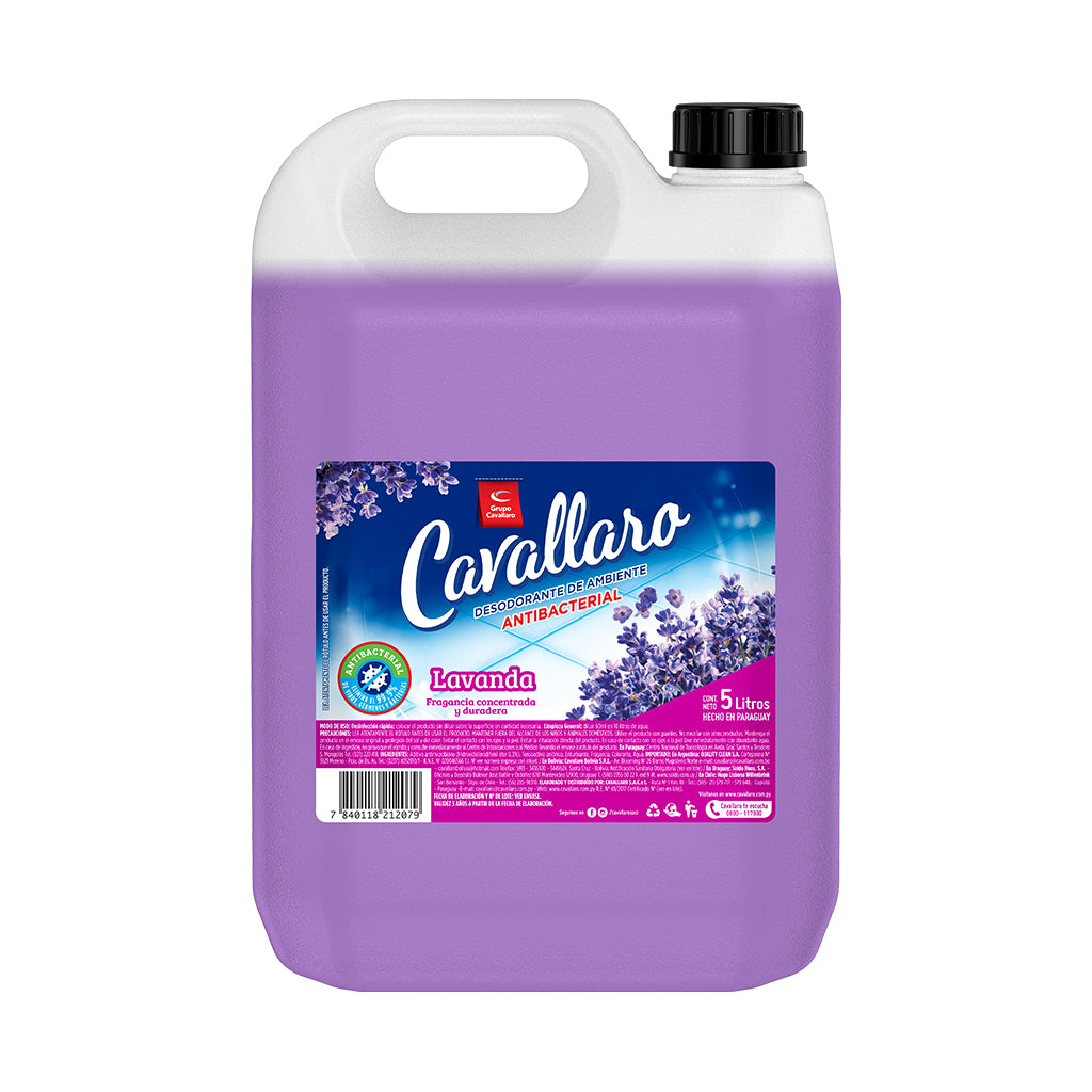 DESODORANTE DE AMBIENTE ANTIBACTERIAL CAVALLARO