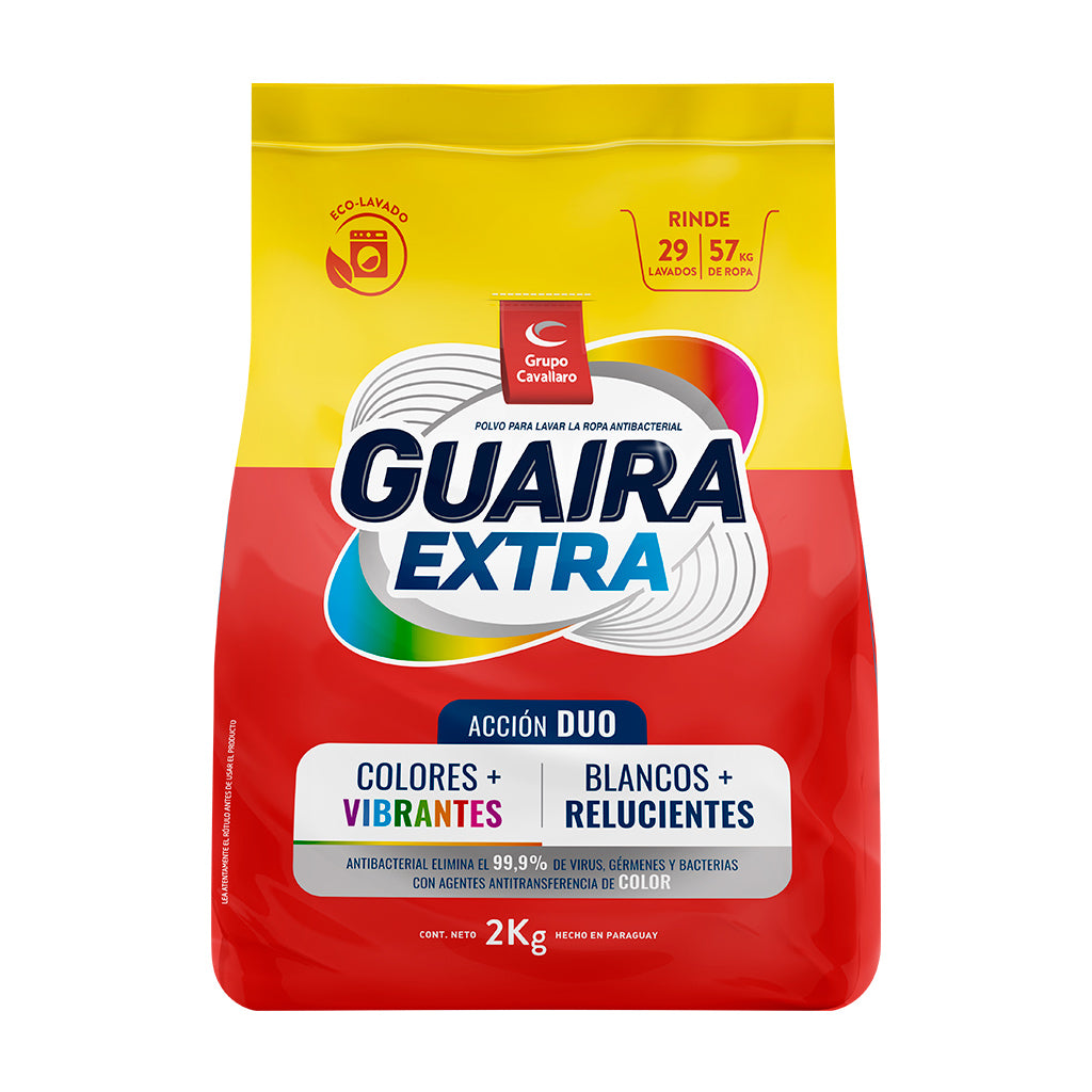 POLVO PARA LAVAR LA ROPA GUAIRA EXTRA