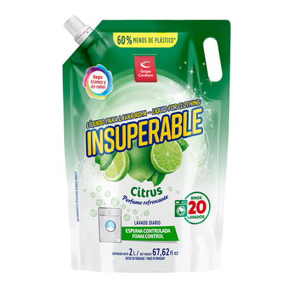 LÍQUIDO PARA LAVAR ROPA INSUPERABLE Clásico - Doypack 800ml