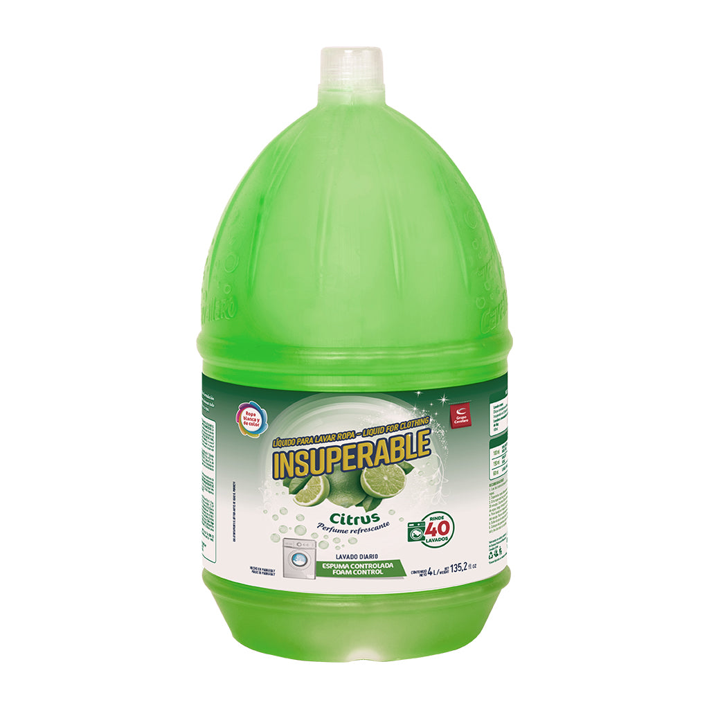 LÍQUIDO PARA LAVAR ROPA INSUPERABLE Clásico - Doypack 800ml