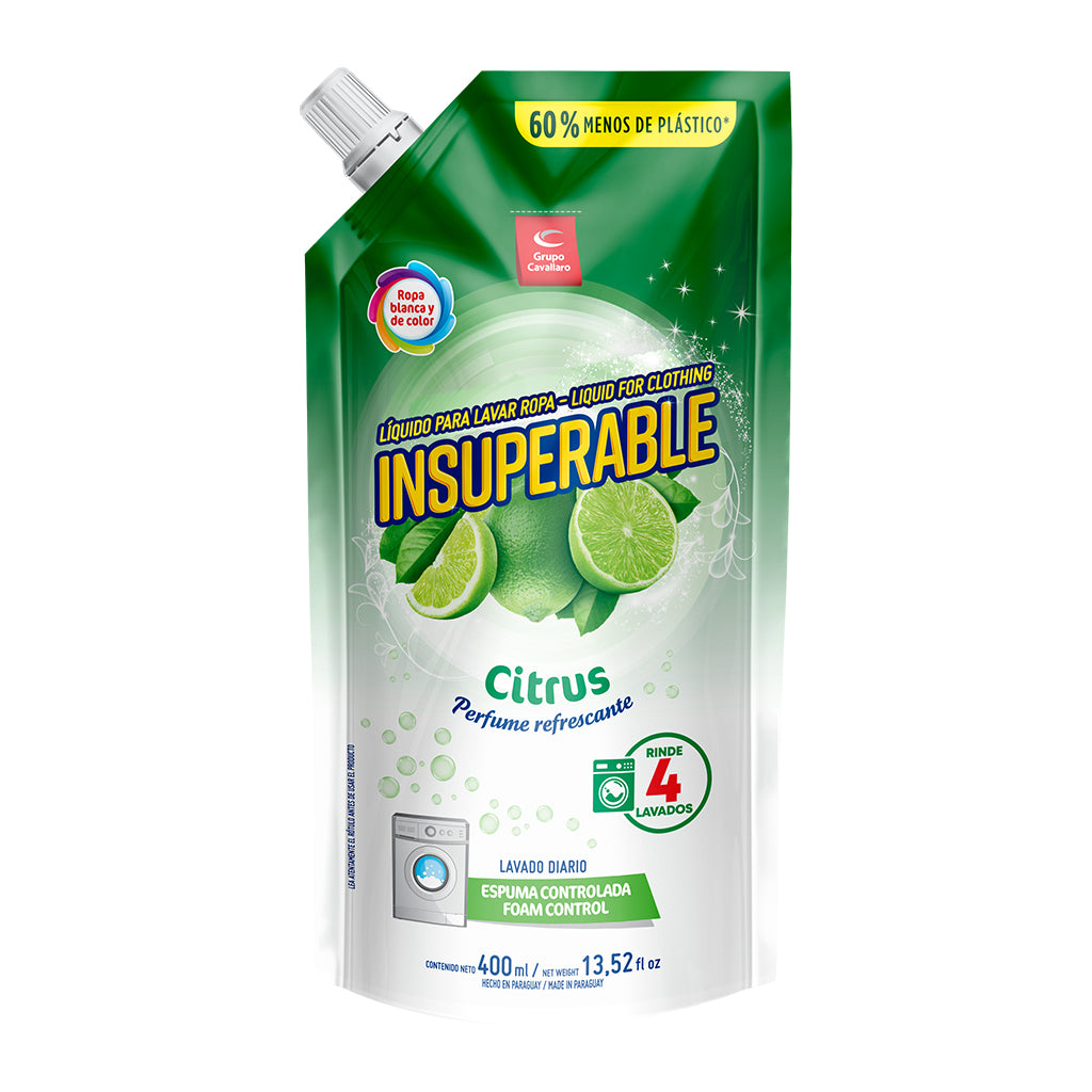 LÍQUIDO PARA LAVAR ROPA INSUPERABLE Clásico - Doypack 800ml